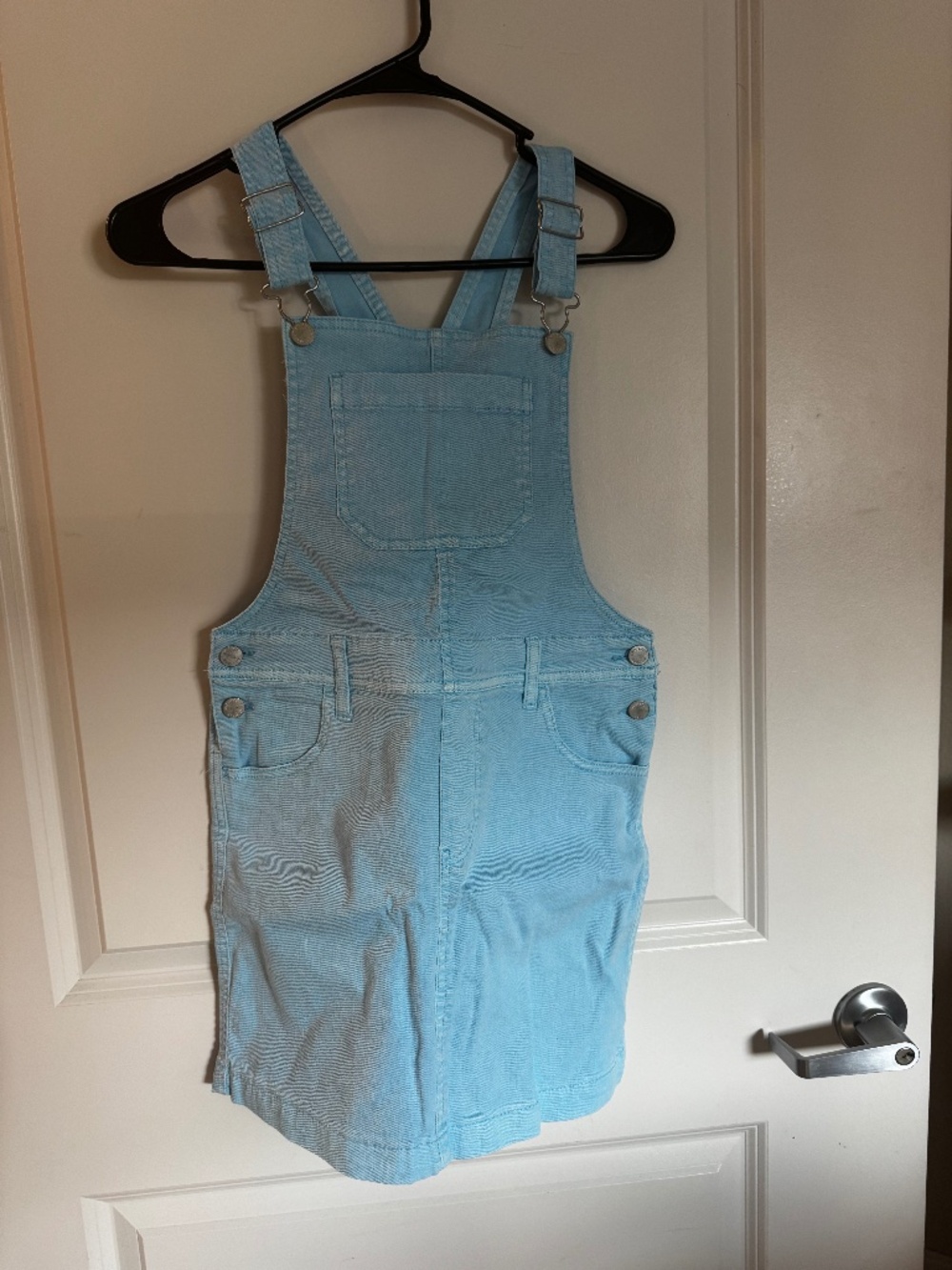 Kids denim skirt overalls